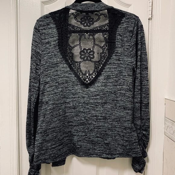 Black and grey cardigan 🖤 size L - Picture 9 of 15